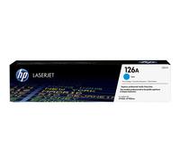 HP Toner Ciano 126A per Stampanti Laser, 1000 Pagine, 0,30 kg