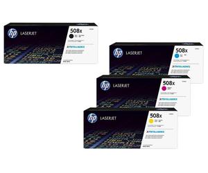HP Toner da 508x originale HP - 4 multipack (nero, ciano, magenta, giallo) NEW