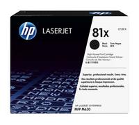 HP Toner Nero 25000 Pagine per Stampa Laser Originale 81X