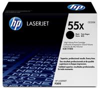 Toner Nero Originale HP 55X CE255X Alta Capacità per HP LaserJet Enterprise
