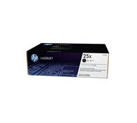 HP 25X CF325X, Cartuccia Toner Originale da 34500 Pagine, Compatibile con le Stampanti LaserJet Enterprise M806 e Enterprise Floe MFP M830, Nero