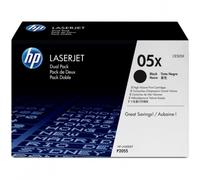 HP Toner Originale Nero 05X CE505X per LaserJet P2055, Alta Capacità