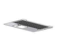 HP Top Cover W/Keyboard DPM CP+PS BL SR UK, W126428397 (CP+PS BL SR UK)
