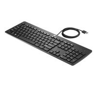 HP USB Business Slim Keyboard Tastiera QWERTY Nero Italia N3R87AA#ABZ