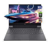 HP Victus Gaming Laptop AMD Ryzen 5 8645HS, 64 GB DDR5 RAM, 1 TB PCle SSD, display FHD 144 Hz, Nvidia GeForce RTX 4060, tastiera QWERTZ, Windows 11 Pro, Office 2021, nero