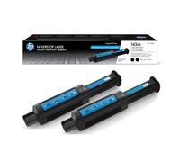 HP W1143AD 143AD TONER ORIGINALE BK NERO 2500 pagine CONFEZIONE 2 PZ