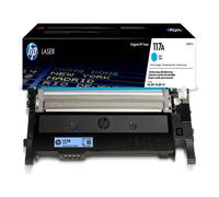 HP - W2071A - Hp - Toner originale - 117A - ciano - W2071A - 700 pag - HPW2071A - Conf. da 1 Pz. - W2071A
