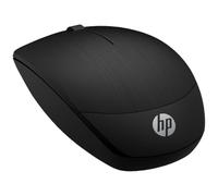 HP X200 Mouse Wireless, Sensore di Precisione DPI fino a 1600, Indicatore LED Batteria, Ricevitore USB Wireless 2.4 GHz Incluso, Design Ambidestro, Sagomato e Confortevole, Nero