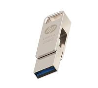HP 256GB x206c Unità flash OTG 3.2 Tipo-C/Tipo-A in metallo
