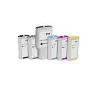 Yellow Compatible Hp T1500T2500T920T930-130ML 727