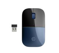 HP Z3700 Mouse Wireless, Sensore Preciso, Tecnologia LED Blue, 1200 DPI, 3 Pulsanti, Rotella Scorrimento, Ricevitore USB Wireless 2.4 GHz Incluso, Design Pratico e Confortevole, Lumiere Blue