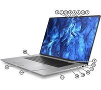 HP ZBook Studio 16 G11 16 "Wuxga Core Ultra 7 155H 32GB/1TB RTX 4070 Win11 Pro 8S9P9EA