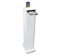 HP32-CD-W Torre sonora Bluetooth - Lettore CD - Bianco - Nouvo