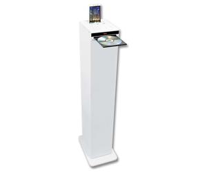 HP32-CD-W Torre sonora Bluetooth - Lettore CD - Bianco - Nouvo