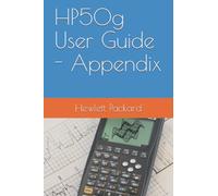 HP50g User Guide - Appendix
