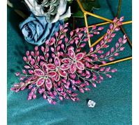 Hp852-Pnnrk - Fascia per capelli da sposa, accessori per capelli fatti a mano, con strass, per feste e balli studenteschi