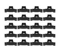 HPAKIGS Solar Panel Drain Clip 20Pcs | 35mm ABS Water Guide for Outdoor