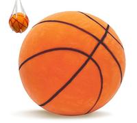 Hpbaggy Palla da basket silenziosa,24cm Pallone basket silenzioso,Upgraded Version Silent Basketball,Silenzioso Pallone,Palla gommapiuma,Basket e Silenzioso,palla allenamento indoor,con borsa a rete