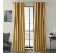 HPD Half Price Drapes Tenda per oscuramento Stanza, 50 x 96 (1 Pannello), BOCH-201303-96, Calendula, Misto Poliestere, Marigold, 50 in x 96 in