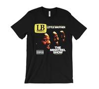 HPDFRRUYIOO Little Brother T-Shirt - The Mistrel Show - Big Pooh Phonte 9th Wonder NicolayBlack3XL
