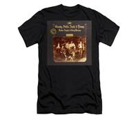 HPDFRRUYIOO Vintage Déjà VU T-Shirt Crosby Stills Nash & Young David Stephen Graham NeilBlack3XL