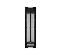 HPE 800 mm x 1200 mm G2 Enterprise Pallet Rack - Nero con Tasti d'Argento - 42U - 19"