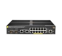 HPE Aruba 2930F 12G PoE+ 2G/2SFP+ Connessione Ethernet Gigabit Ethernet (10/100/1000) gestita L3, supporto Power over Ethernet (PoE) 1U Nero - Nouvo