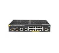 HPE Aruba 2930F 12G PoE+ 2G/2SFP+ - Switch - L3 - gestito - 12 x 10/100/1000 (Po