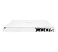 Switch di rete HPE Aruba Instant On 1960 8p 1G Class 4 4p SR1G/2.5G 6 PoE 2p 10GBASE-T SFP+ 480W Gestito Gigabit Ethernet (10/100/1000) Supporto Power over (PoE) 1U [S0F35A#ABB]