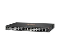 Switch di rete Aruba 6100 48G 4SFP+ Gestito L3 Gigabit Ethernet (10/100/1000) 1U Nero [JL676A]