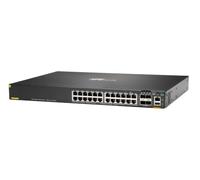 HP Switch di rete Aruba CX 6200F 24 porte Gigabit Class-4 PoE+ 4 SFP+ 370W Gestito L3 (JL725B)