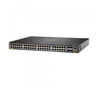 Switch di rete Aruba 6200F 48G Class4 PoE 4SFP+ 370W Gestito L3 Gigabit Ethernet (10/100/1000) Supporto Power over (PoE) 1U Nero [JL727A]