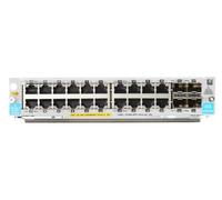 HPE Aruba Networking 20-port 10/100/1000BASE-T PoE+ / 4-port 1G/10GbE SFP+ MACsec v3 zl2 Module [J9990A]