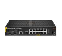 HPE Aruba Networking 6100 12G Class4 PoE 2G/2SFP+ 139W Connessione Ethernet Gigabit L3 gestita (10/100/1000), con supporto di alimentazione tramite Ethernet (PoE) 1U Nero - Nouvo