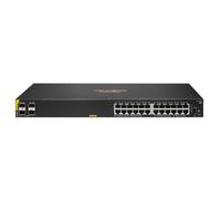 HPE Aruba Networking 6100 24G Class4 PoE 4SFP+ 370W Gestito L3 Gigabit Ethernet (10/100/1000) Connessione Ethernet, supporto Power over Ethernet (PoE) 1U Nero - Nouvo