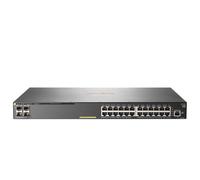 HPE Aruba Networking Aruba 2930F 24G PoE+ 4SFP+ Connessione Ethernet Gigabit Ethernet (10/100/1000) gestita L3, con supporto di alimentazione tramite Ethernet (PoE) 1U Grigio - Nouvo