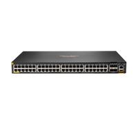 HPE Aruba Networking Aruba 6200F 48G Class4 PoE 4SFP+ 370W Gestito L3 Gigabit Ethernet (10/100/1000) Connessione Ethernet, supporto Power over Ethernet (PoE) 1U Nero - Nouvo