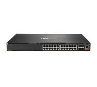 HPE Aruba Networking Aruba 6300M 24-port 1GbE Class 4 PoE & 4-port SFP56 Gestito L3 Gigabit Ethernet [10/100/1000] Supporto Power over Ethernet [PoE] 1U (ARUBA 6300M 24G CL4 POE 4 STOCK - .) - Nouvo