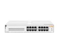 HPE Aruba Networking Aruba Instant On 1430 16G Class4 PoE 124W Non gestito L2 Gigabit Ethernet [10/100/1000] Supporto Power over Ethernet [PoE] 1U Bianco (ARUBA ION 1430 16G 124W POE - SWITCH) - Nouvo