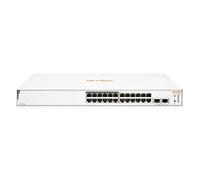 HPE Aruba Networking Aruba Instant On 1830 24G 12p Class4 PoE 2SFP 195W Gestito L2 Gigabit Ethernet [10/100/1000] Supporto Power over Ethernet [PoE] 1U (ARUBA ION 1830 24G 2SFP - 195W SW UK)