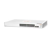HPE Aruba Networking Aruba Instant On 1830 24G 2SFP Gestito L2 Gigabit Ethernet [10/100/1000] 1U (HPE Networking Instant On 1830 24G 2SFP Switch - Switch - smart - 24 x 10/100/1000 + 2 x Gigabit SFP