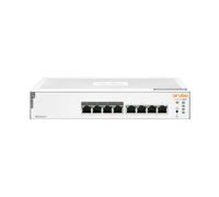 Aruba Instant On 1830 - Switch Ethernet Layer 2 a 8 porte Gb con gestione intelligente con PoE, 8 x 1G, 4 CL4 PoE (65 W), senza ventola, cavo UK (JL811A#ACC)