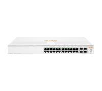 HPE Aruba Networking Aruba Instant On 1930 24G Class4 PoE 4SFP/SFP+ 195W Gestito L2+ Gigabit Ethernet [10/100/1000] Supporto Power over Ethernet [PoE] 1U Bianco (ARUBA ION 1930 24G 4SFP+ 195W - SW) -