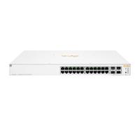HPE Aruba Networking Aruba Instant On 1930 24G Class4 PoE 4SFP/SFP+ 370W Gestito L2+ Gigabit Ethernet [10/100/1000] Supporto Power over Ethernet [PoE] 1U Bianco (ARUBA ION 1930 24G 4SFP+ 370W - SW) -