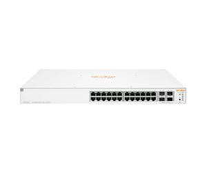 HPE Aruba Networking Aruba Instant On 1930 24G Class4 PoE 4SFP/SFP+ 370W Gestito L2+ Gigabit Ethernet [10/100/1000] Supporto Power over Ethernet [PoE] 1U Bianco (ARUBA ION 1930 24G 4SFP+ 370W - SW) - 