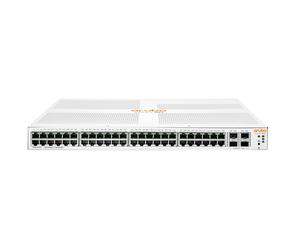 HPE Aruba Networking Aruba Instant On 1930 48G Class4 PoE 4SFP/SFP+ 370W Gestito L2+ Gigabit Ethernet [10/100/1000] Supporto Power over Ethernet [PoE] 1U Bianco (ARUBA ION 1930 48G 4SFP+ 370W - SW) -
