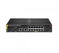 Switch di rete HPE Aruba 6000 12G Class4 PoE 2G/2SFP 139W Gestito L3 Gigabit Ethernet (10/100/1000) Supporto Power over (PoE) 1U [R8N89A#ABB]