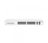 HPE Networking Instant On 1430 26G 2SFP lüfterlos unmanaged Gigabit Switch EU (R8R50A) - R8R50A#ABB