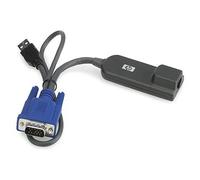 HPE KVM CAT5 1-pack USB Interface Adapter cavo per tastiera, video e mouse (USB IP Console Adap - **New Retail** Warranty: 36M) [336047-B21]