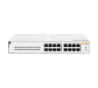 Aruba Instant On 1430 16G Class4 PoE 124W Non gestito L2 Gigabit Ethernet (10/100/1000) Supporto Power over Ethernet (PoE) 1U Bi R8R48A#ABB